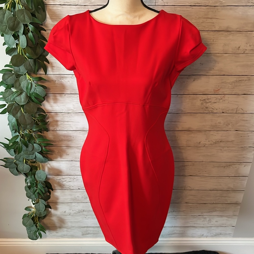 🆕 Red, Pencil Dress